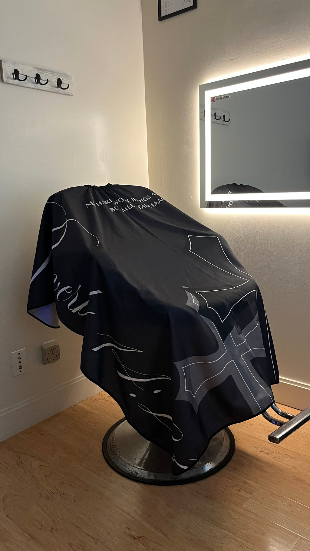 Black Barber Cape (Proverbs 14:23)