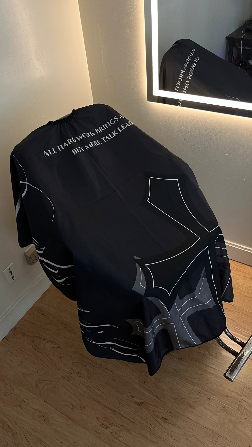 Black Barber Cape (Proverbs 14:23)